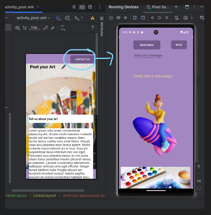 Android Web App picture